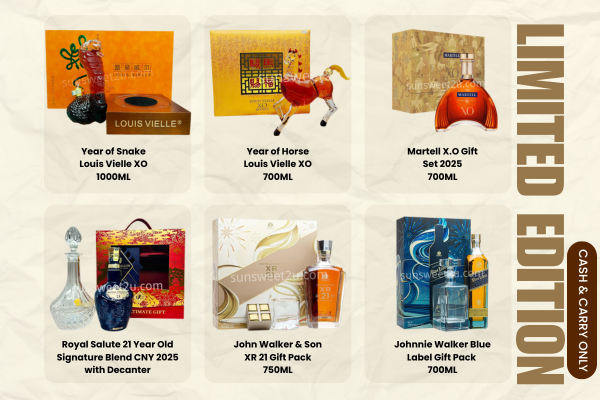 E - Limited Edition & Hard Liqour Product - Cash & Carry
