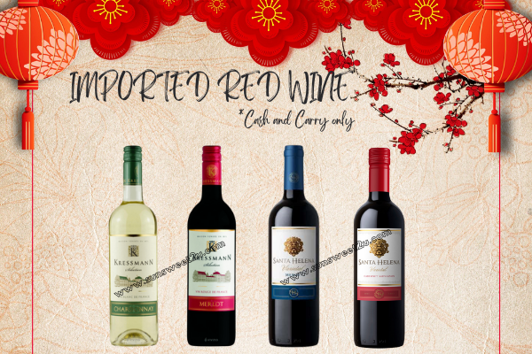 D - Import Red Wine Promotion - Cash & Carry